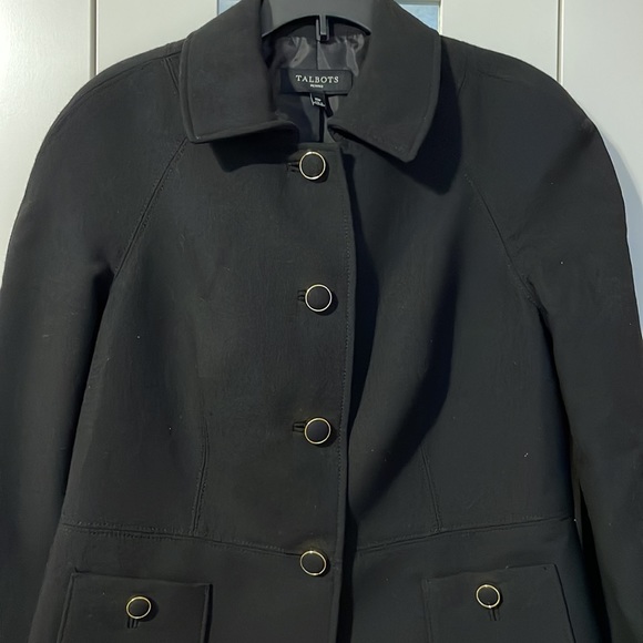 Talbots Petites woman black dressy blazer - Picture 2 of 10